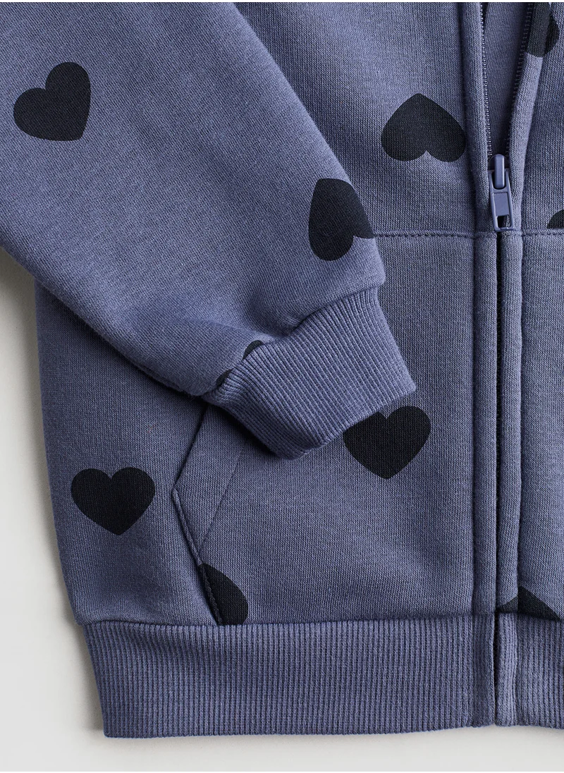 اتش اند ام Zip-Through Hoodie