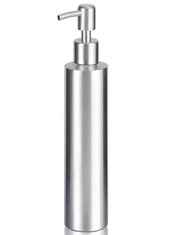 ARKTEK -Stainless Steel Countertop soap dispenser Rust Proof Liquid Hand soap dispenser, Premium Kitchen Pump for Liquid Bathroom Hand Dish Lotion (11.8 Oz / 350 ml) - Image 1