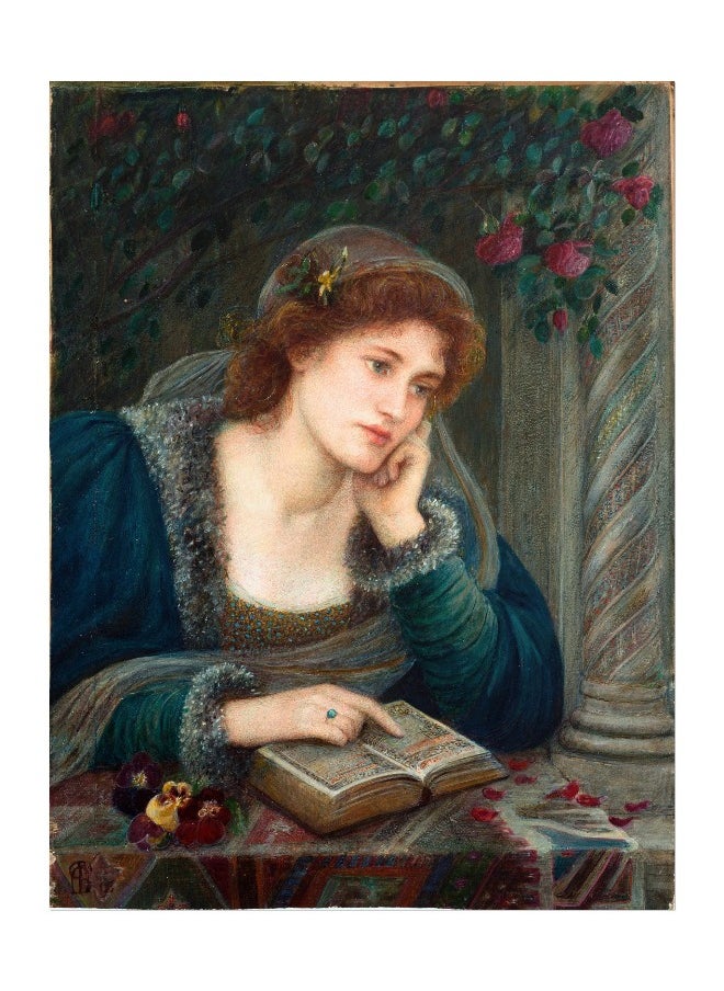 Generic - MARIE SPARTALI STILLMAN - Beatrice (Hi Res Giclée Art Print of Classic Pre-Raphaelite Painting) A4 A3 A2, also available framed - Image 1