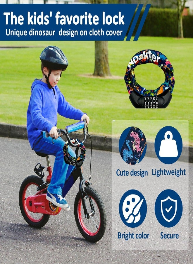 NDakter Bike Lock, 5 Digit Combination Heavy Duty Anti Theft Bicycle Chain Lock, 2.62/3.2/4.27/5/6Ft Long, High Security Resettable, Suitable for Bike, Scooter, Door, Gate, Fence-4/6mm Thick - Image 2