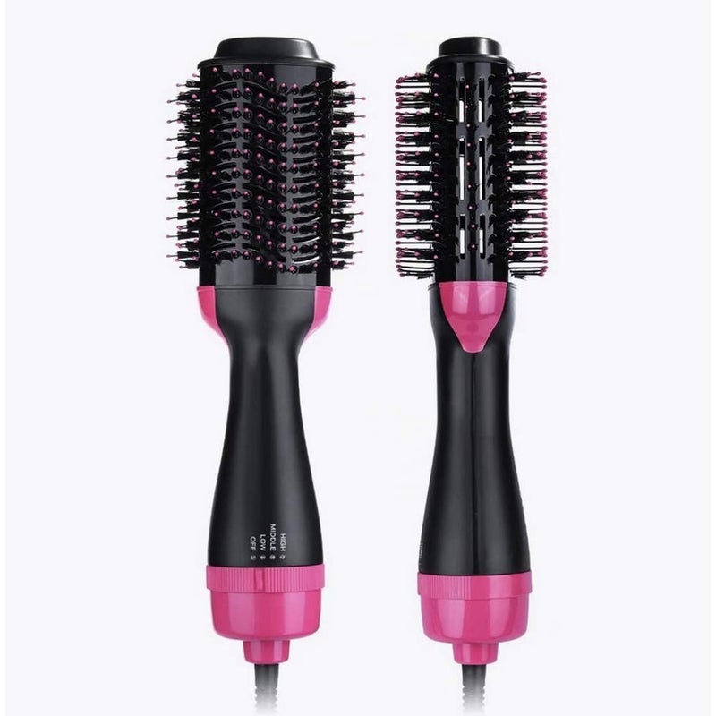 RENARSH مجفف الشعر RENARSH بخطوة واحدة ومكثف، فرشاة هواء ساخن، فرشاة مجفف الشعر، مجفف شعر كهربائي سيراميكي، مصفف ومملس، مشط بيضاوي 3 في 1، فرشاة مملس الشعر الأيوني السالب - Image 2