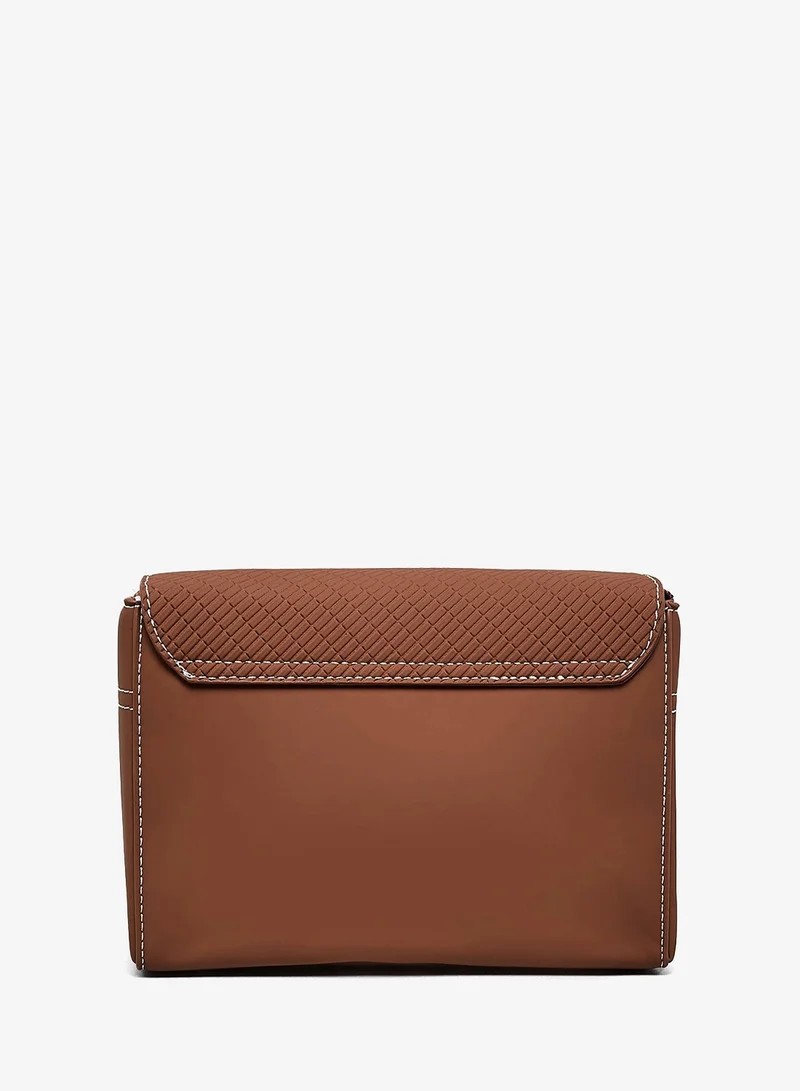 أر أند بي Textured Crossbody Bag