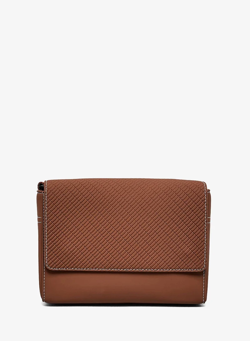 Textured Crossbody Bag