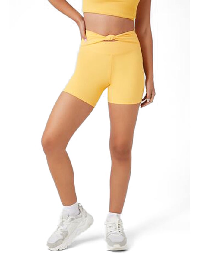 FOREVER 21 Active Twist-Front Biker Shorts  - Image 2