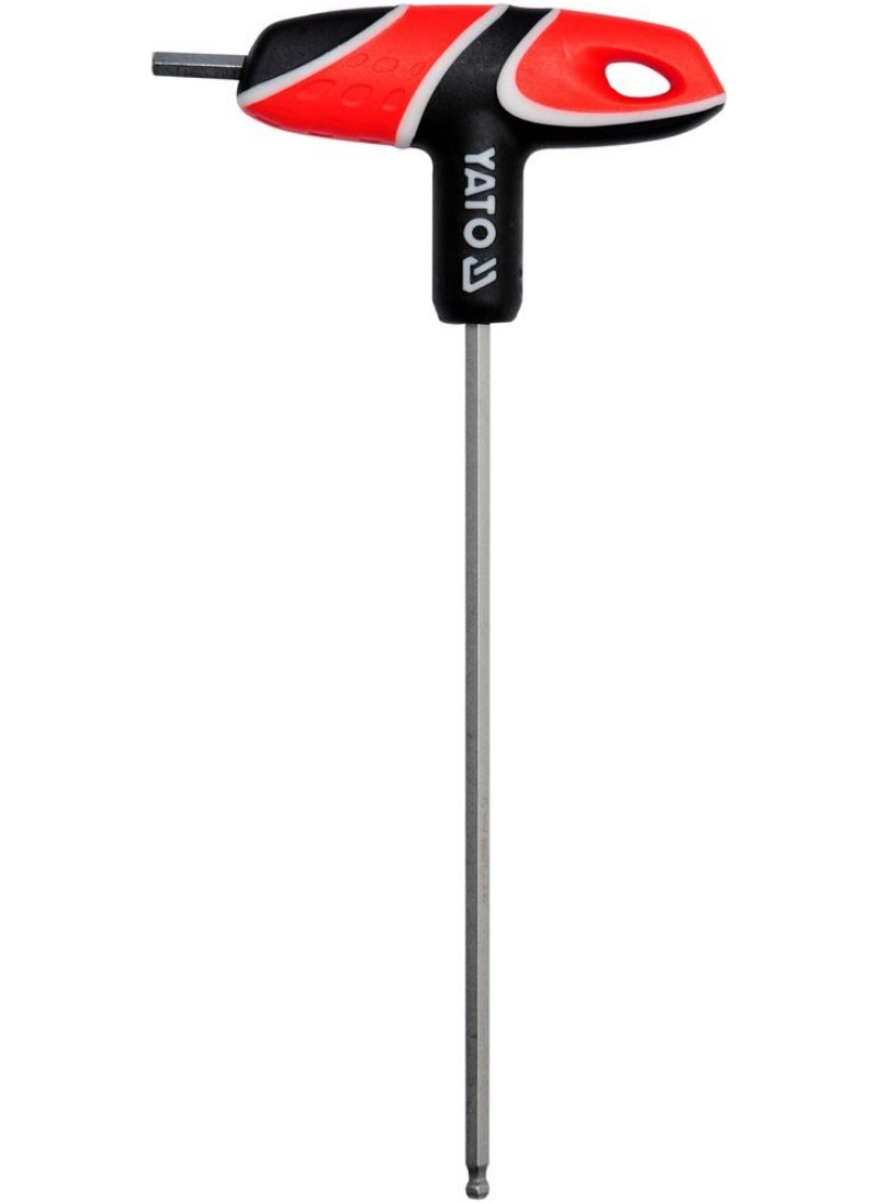 Yato YATO T-Handle Hex Key with Ball 4mm YT-05588 