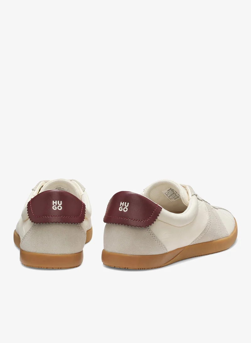 هوجو Low-top sneakers with suede trims