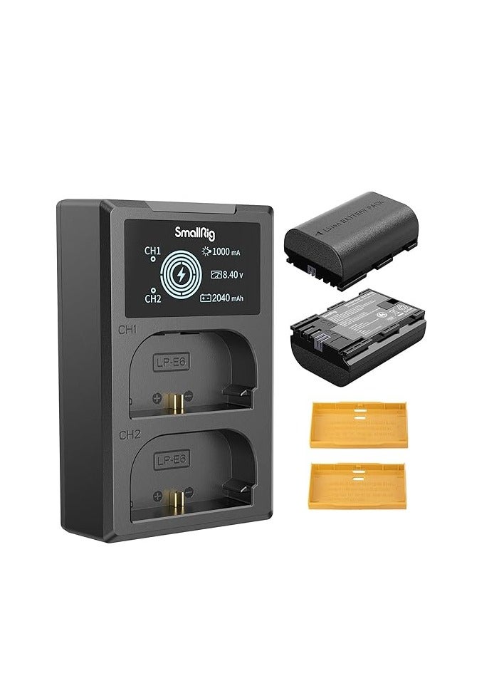 SMALLRIG LP-E6NH CAMERA BATTERY AND CHARGER KIT 3821 - Image 1