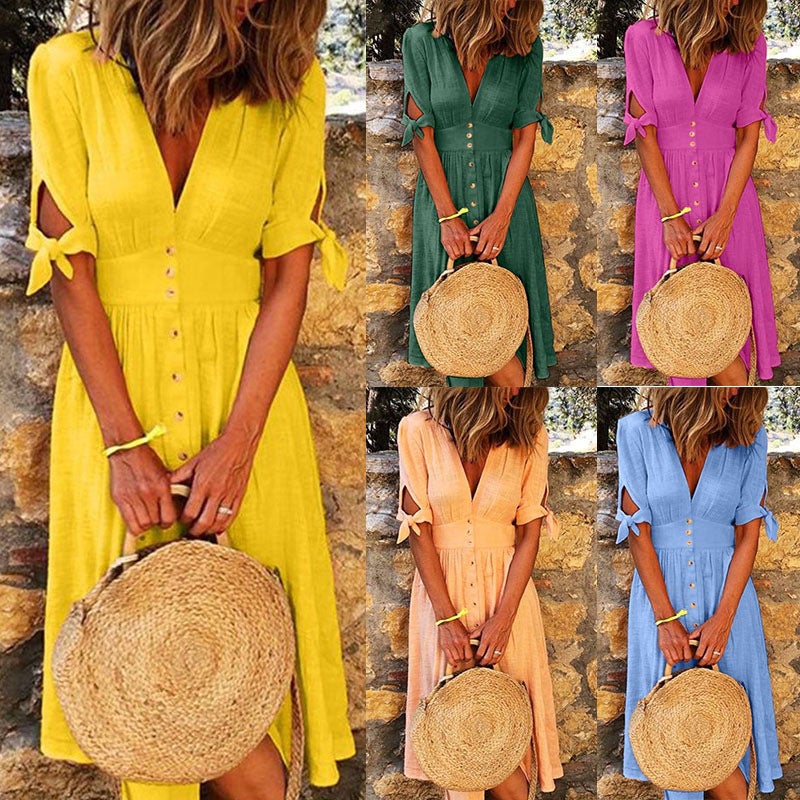 Comfortable Fabric Solid Color Chic Design Fine Fabric - Trendy Wear For Stylish Personality - Image 5