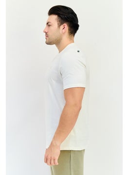 RBX Men Sportswear Fit Short Sleeve Outdoor T-Shirt, Off White  - Image 2