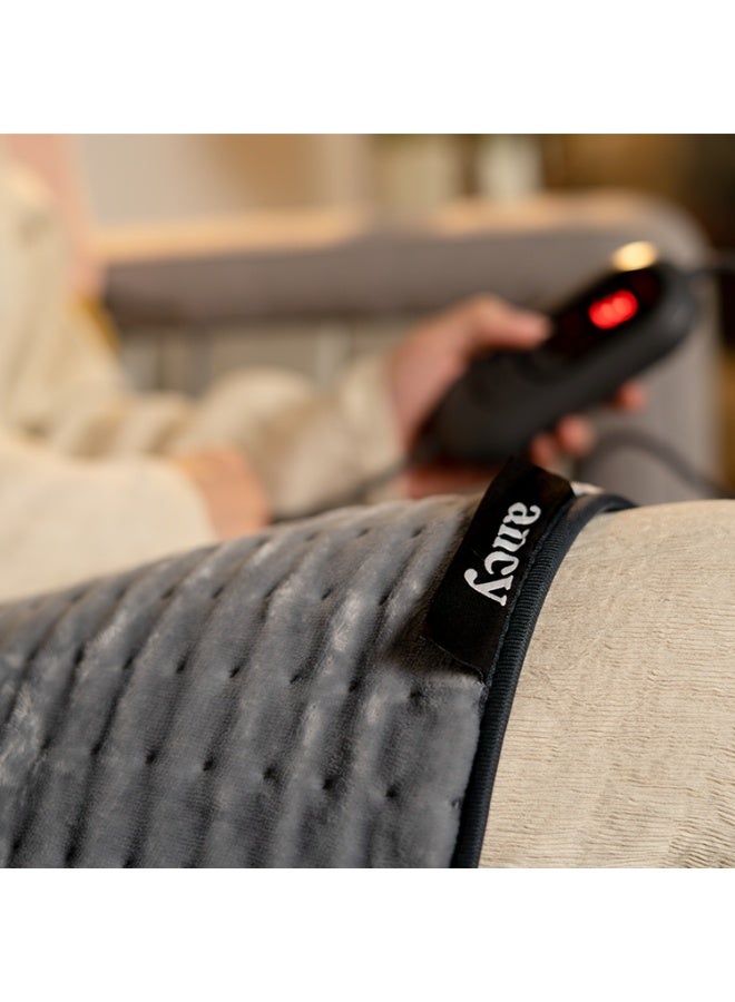 ancy Package of 2 Heating Pads, Electric Heat Pad for Back and Cramps, Electric Fast Heat Pad with 9 Heat Settings, 4 Timer Options, Auto Shut Off, - Image 3