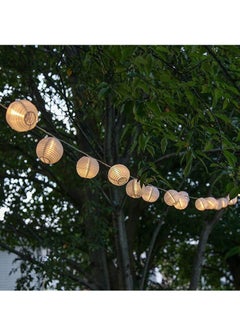 Generic Long Hanging LED Lantern String Lights, String Lights Waterproof, Mini Lantern String Lights for Bedroom, for Patio Wedding Party Bedroom Indoor Outdoor Use (20 Light)  - Image 2