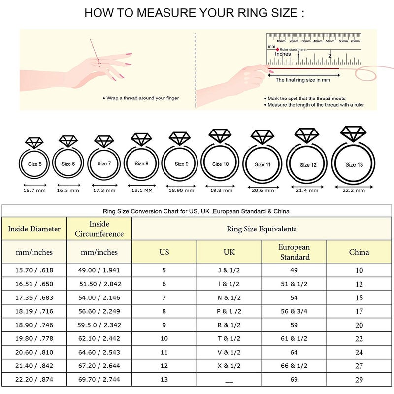 Mytys Marcasite Rings for Women Retro Black Onyx Cocktail Band Ring Statement Rings for Women (marcasite size 8) - Image 3