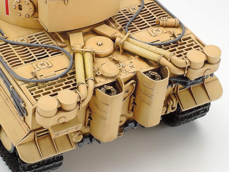 Tamiya 1:35 WWII Tiger I Initial/Early Production Model Kit with Figure - Image 4