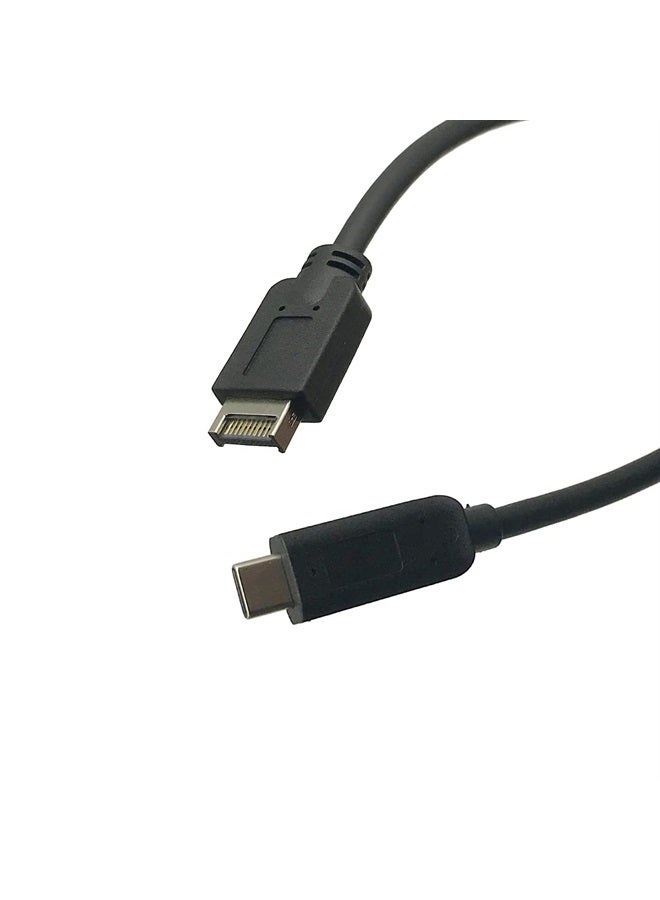 Seadream 1.64Feet USB-C Type-C to USB 3.1 Front Panel Header Type E Male to Male Cable - Image 2