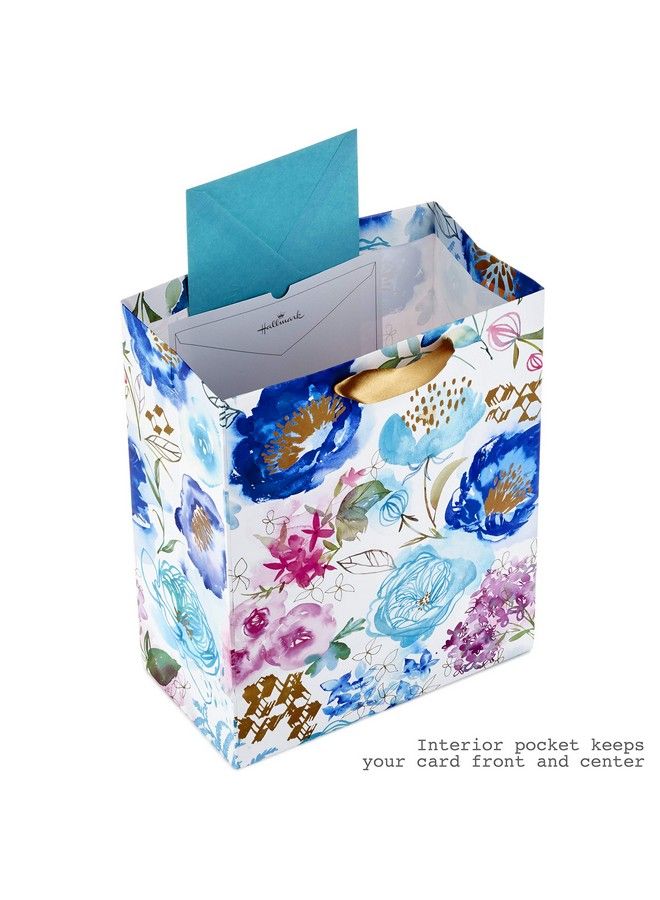 Hallmark 13" Large Gift Bags Assortment With Tissue Paper (Pack Of 3: Floral Chevron Dots) For Birthdays Mother'S Day Baby Showers Bridal Showers Bridesmaids Gifts Weddings Any Occasion - Image 5