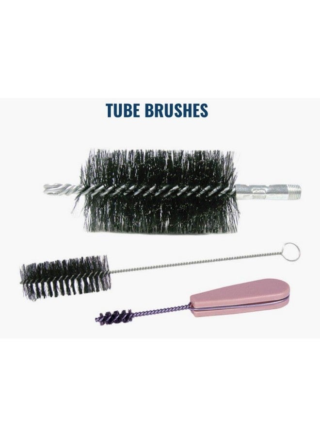 WEILER 36304 3/4 Inside Diameter 7/8 Outside Diameter 302 Stainless Steel Bristles Turbo Tube Brush Made In The Usa (Pack Of 3) - Image 3