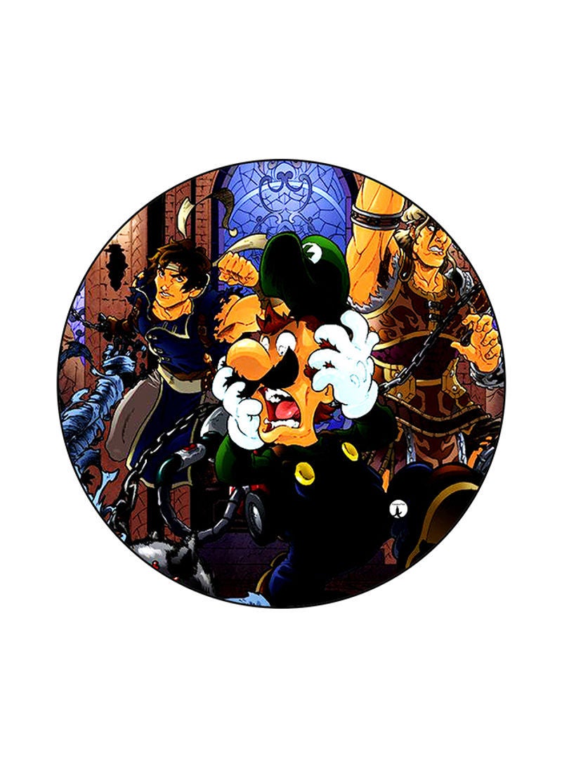 RKN Printed Round Mouse Pad Multicolour