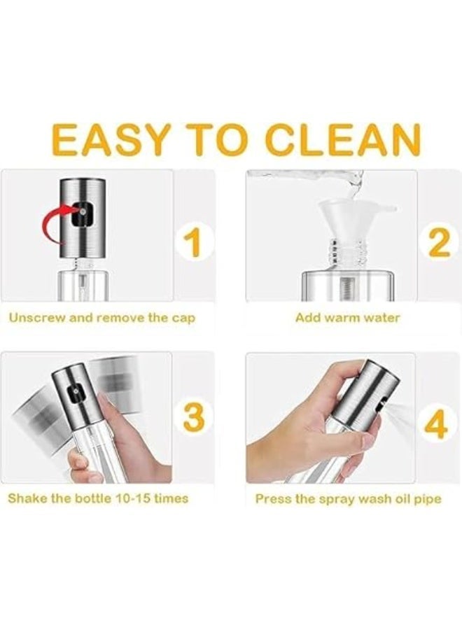 بخاخة زيت شفافة متعددة الاستخدامات  100ملليلتر - Image 5