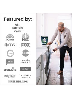puracy Dishwasher Pods 50 Count, Natural Dishwasher Detergent, Free & Clear Dish Tabs, Tiktok Trend Items, Enzyme-Powered, Spot & Residue-Free, Must Haves from Tiktok Made Me Buy It  - Image 4