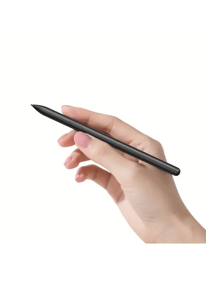 قلم فضي بنمط ستايلس لأجهزة سامسونغ اللوحية، للكتابة والرسم والتنقل بدقة. - Image 3