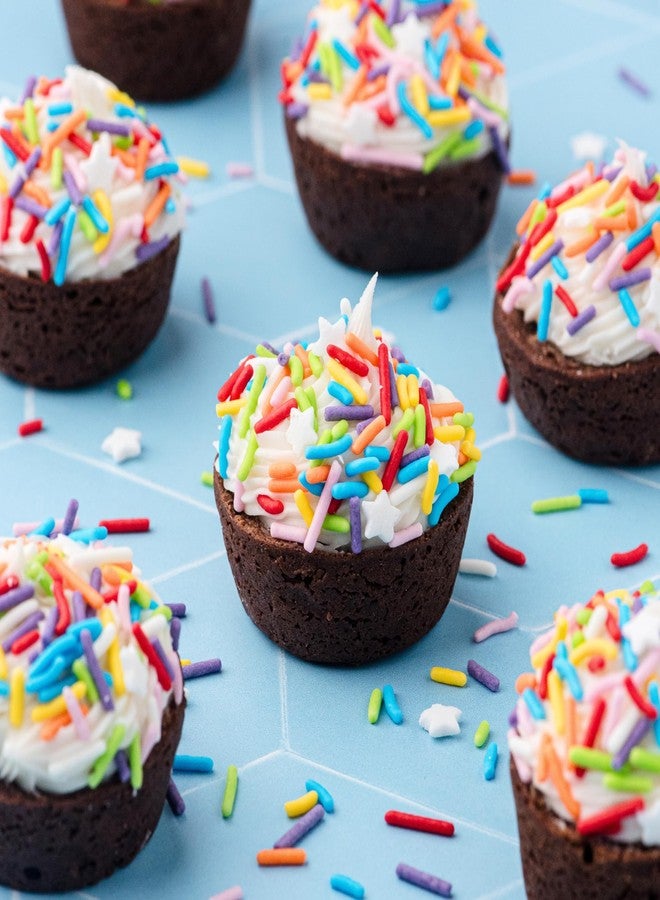 Sweets Indeed, Bulk Sprinkles, 1.3 pounds, Sprinkle Mix, Perfect for Cake Decorations, Baking Ice Cream Cookies Cupcake Topper (Rainbow Jimmies) - Image 5
