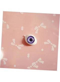 EXCEART 100Pcs Craft Fake Eyes Toy Eyes Half Oval Doll Eyes Scary Eyes Puppet Eyes Flatback Jewelry Beads Glass Dragon Eye Safety Eyes Craft Doll Eyes Toys Eyeballs Toy Bear Manual  - Image 3