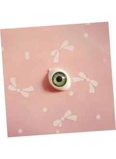 EXCEART 100Pcs Craft Fake Eyes Toy Eyes Half Oval Doll Eyes Scary Eyes Puppet Eyes Flatback Jewelry Beads Glass Dragon Eye Safety Eyes Craft Doll Eyes Toys Eyeballs Toy Bear Manual  - Image 5