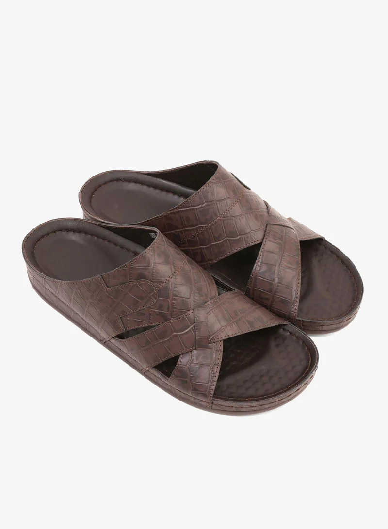 Comfort Plus COMFORT PLUS MENS SANDALS  -  AV03 BROWN