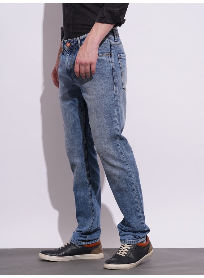 Being Human Mens Light Tone Slim Fit Denims - Image 2