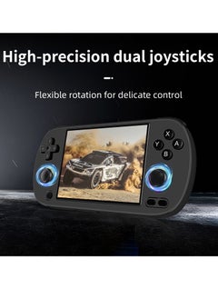 ANBERNIC  Retro RG40XX H Portable Game Console, 64-bit, Linux, 4.0-inch IPS screen, Compatible with 5G WiFi, Bluetooth, HDMI-TV output (Black, 64GB)  - Image 4
