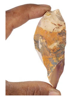 Generic Natural Crystal Healing Mockite Jasper Stone, Grade A Rough Gemstone  - Image 3