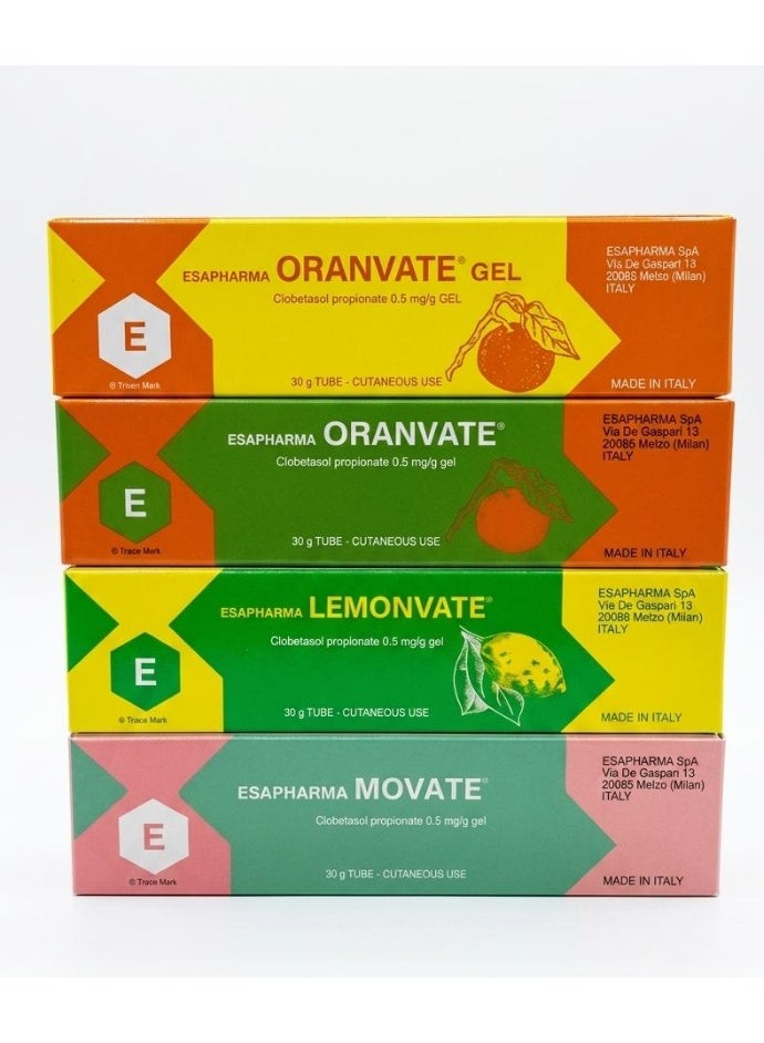 ESAPHARMA Whitening gel/cream set consisting of 4 pieces, 30 grams each - Image 1