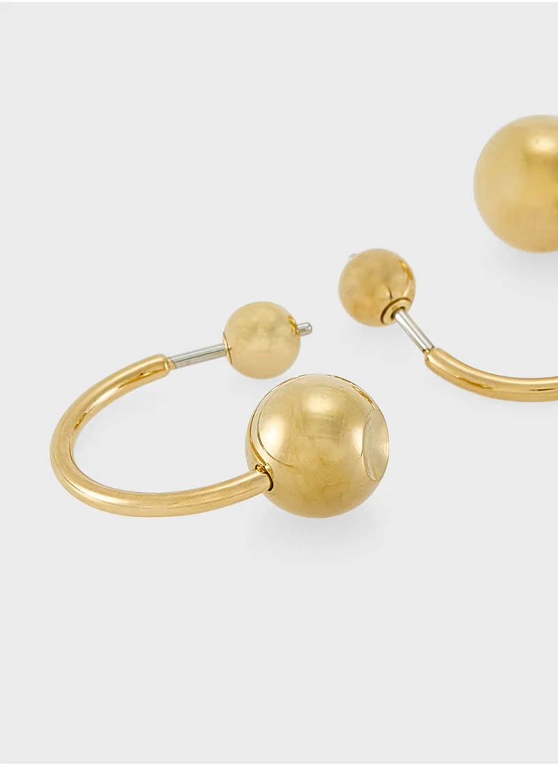 CALVIN KLEIN Sculptural Bubbles Stud