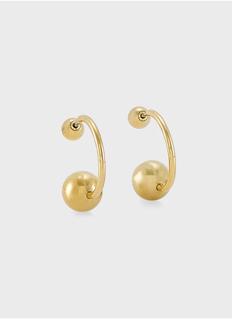 CALVIN KLEIN Sculptural Bubbles Stud