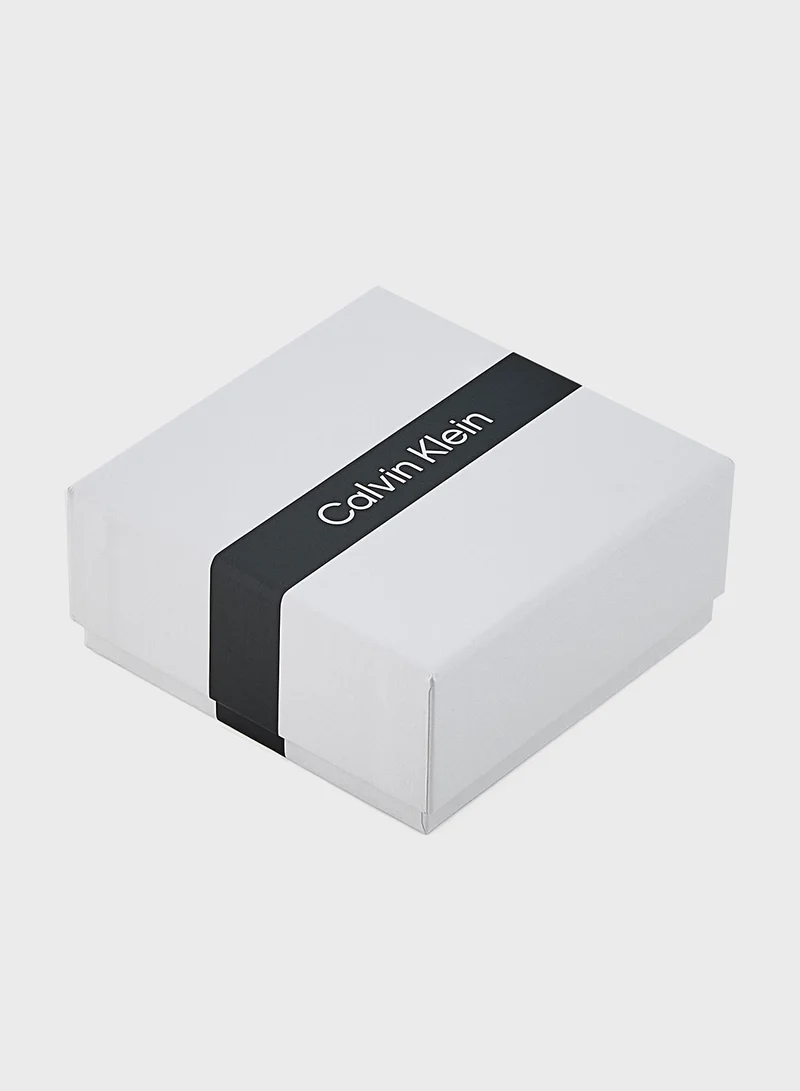 CALVIN KLEIN Sculptural Bubbles Stud
