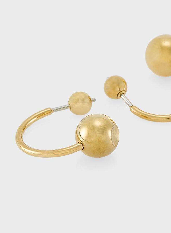 CALVIN KLEIN Sculptural Bubbles Stud - Image 2