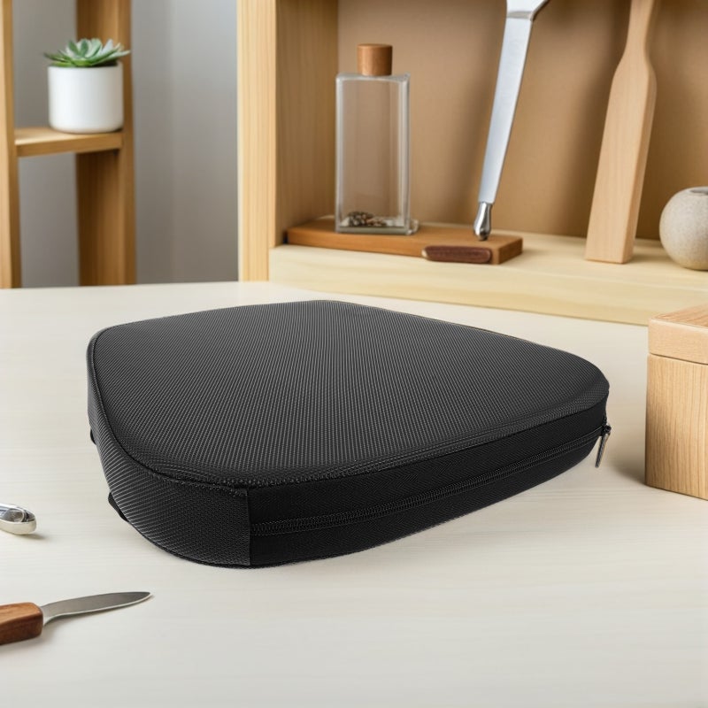 Electric Bike Seat: 5cm Thickened Anti-Shock Saddle Pad with Straps - Universal Cover - Comfortable Cushion for E-Bikes Scooters Motorcycles - Image 3