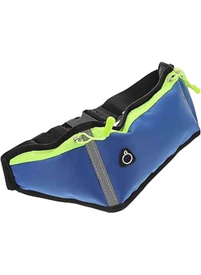 Waterproof Running Belt Light Blue Sports Waist Pack For Men Women Fitness - Image 1