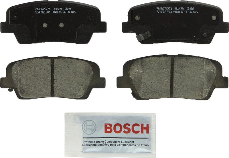 BOSCH BC1439 QuietCast Premium Ceramic Disc Brake Pad Set Compatible with Select Hyundai Santa Fe Santa Fe Sport Santa Fe XL Kia Sorento REAR - Image 2