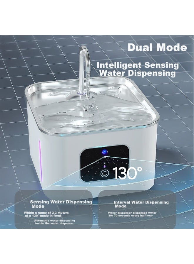 HelloJoy ojoy Wireless Smart Pet Water Fountain, Automatic Circulation Cat Water Dispenser, Intelligent Sterilization Version - Image 4