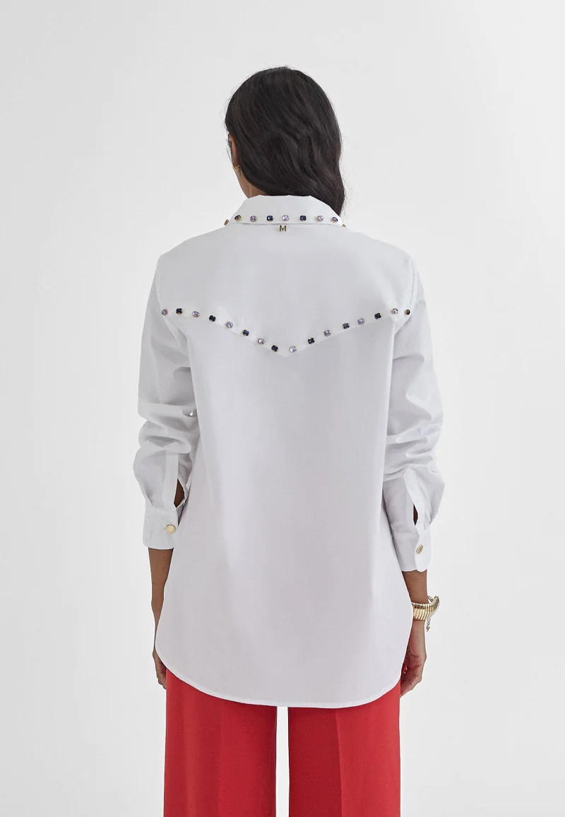 Lola Casademunt Shiny studded shirt