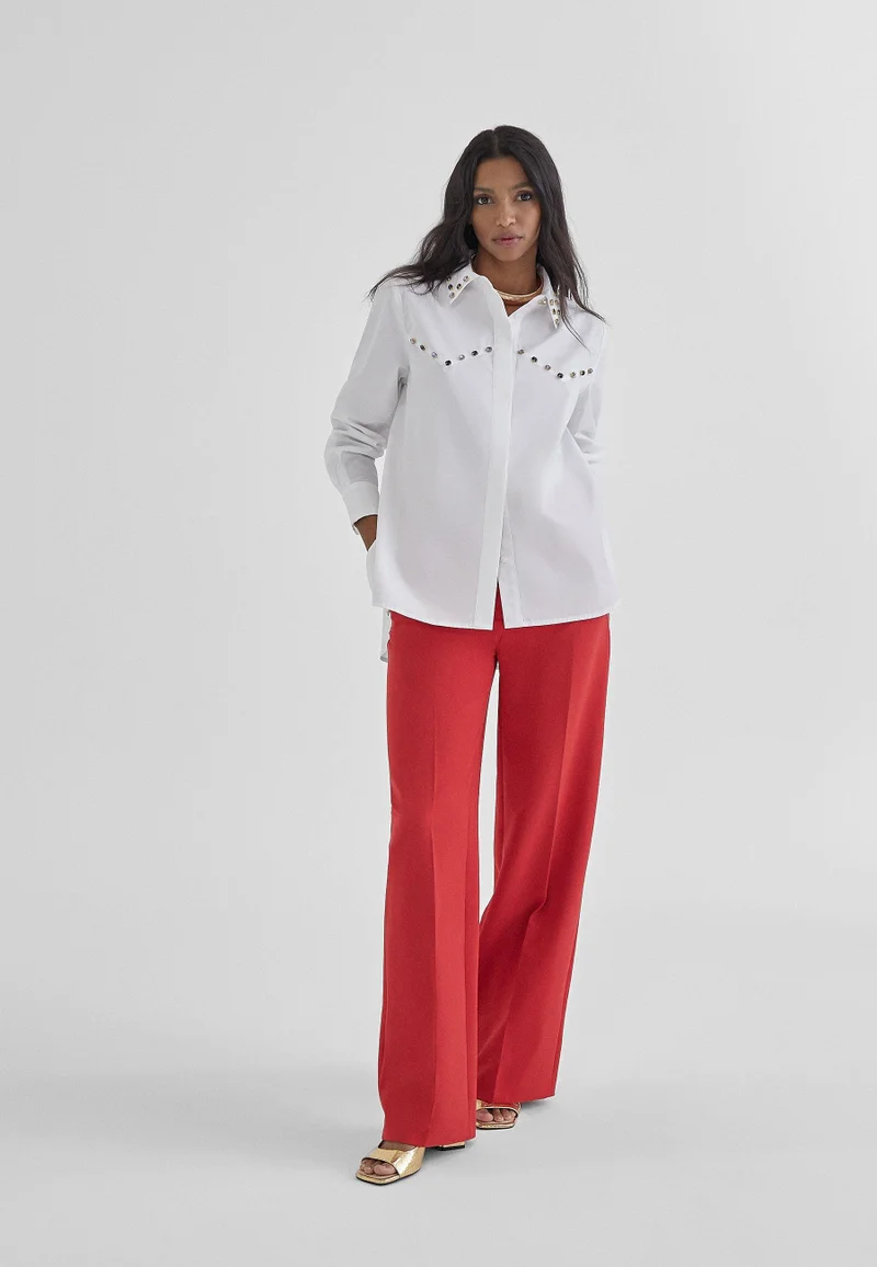 Lola Casademunt Shiny studded shirt