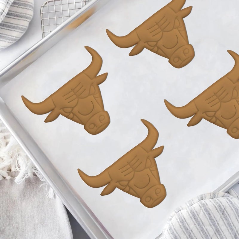 EROTNGO Bulls NBA Cookie Cutter Perfect for SportsThemed Parties Game Nights and Kids Birthday Celebrations Ideal for Baking and Stamp Supplies - Image 2