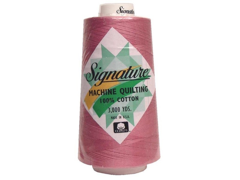 Signature Thread Signature 100% Ctn Quilt Thread 3000yd Rose Cotton 3000 - Image 4
