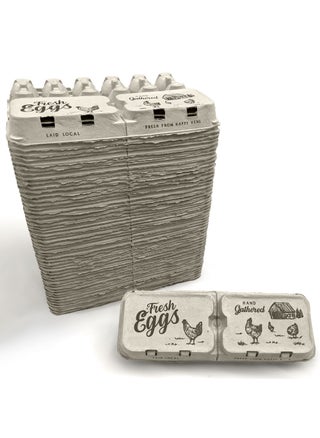Half Dozen Empty Egg Cartons Bulk 50 Full Dozen Can Split to 100 Half Dozen Size Securely Holds 6 or 12 Extra Large Eggs - pzsku/Z9D763DDA2F5CCA5BB271Z/45/1750417434/5457b8d2-e90c-417d-9588-5c63bae8d8cd