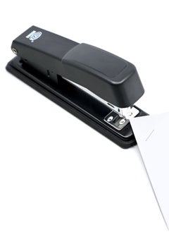 FIS FIS Metal Office Stapler with Max Capacity 100 Staple Pins, Full Strip No. 24/6&26/6 mm, depth 61 mm, 20 Sheets,Black -FSSFN5589BK  - Image 3