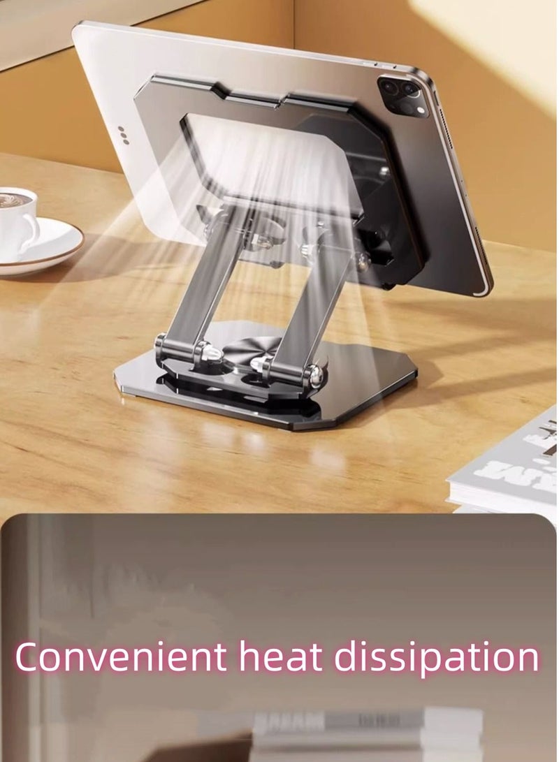 حامل iPad معدني قابل للتعديل، حامل لوحي قابل للطي، حامل iPad - Image 4