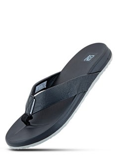 PUCA Puca Men's Slippers | Stylish Uppers Slippers for men | Slippers for every walk | Keeper Black  - Image 1