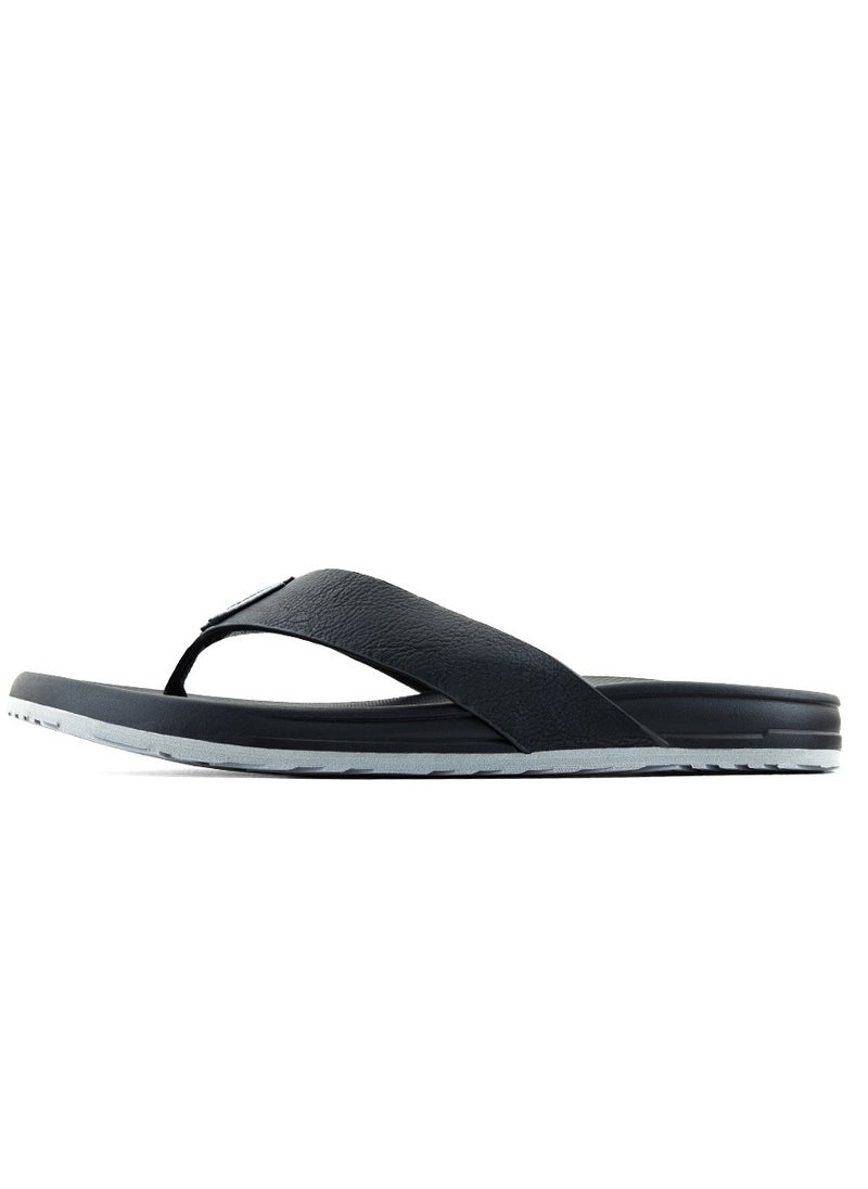 PUCA Puca Men's Slippers | Stylish Uppers Slippers for men | Slippers for every walk | Keeper Black  - Image 4