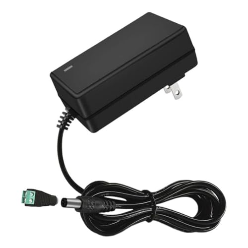 MTYTOT 24V 2A DC Power Supply Adapter 24W AC/DC Adapter 100-240V AC to DC 24Volt 2Amp1A Power Adapter converter Transformers with 5.5mm x 2.5mm US Plug for DC24V LED Strip Light CCTV Camera 3d printer - Image 1